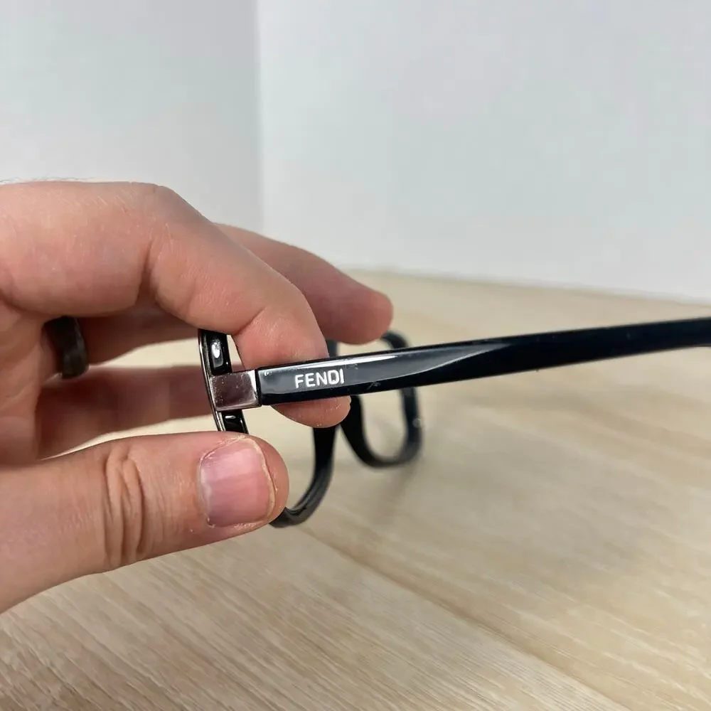 Fendi FS5224 001 Sunglasses Frames Only Black 60-16-135 Italy